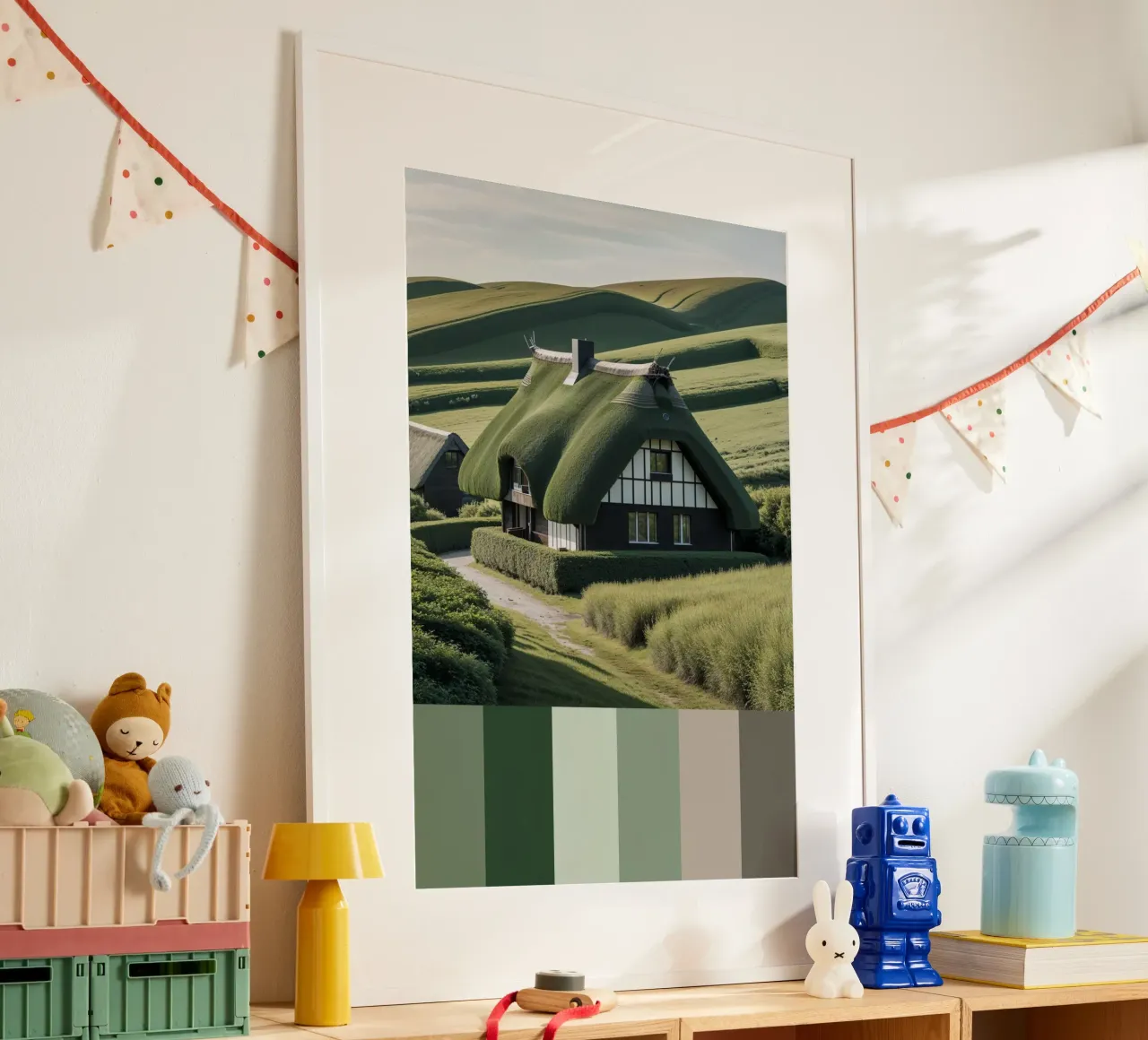 Traditional Thatched Homes of Sylt poster da AlbertKlee