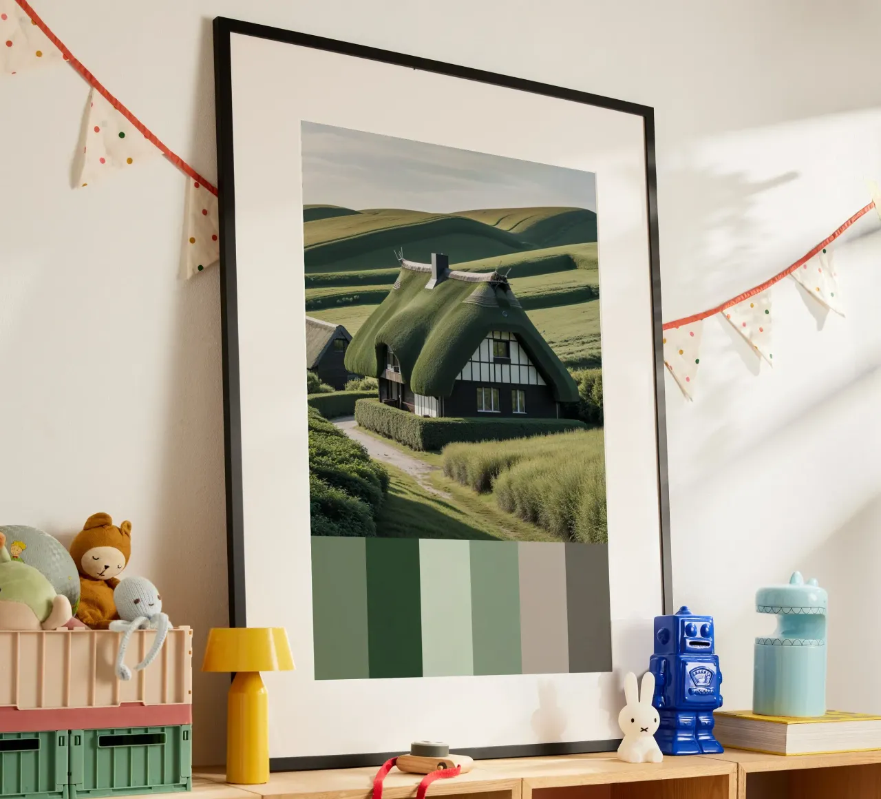 Traditional Thatched Homes of Sylt poster da AlbertKlee