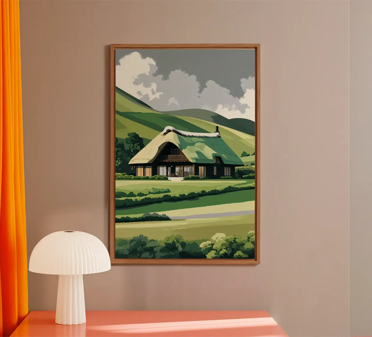 Timeless Thatched Roofs of Sylt alluminio dibond da AlbertKlee