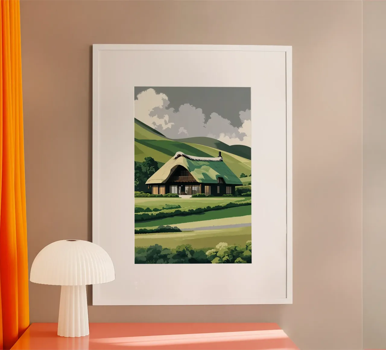 Timeless Thatched Roofs of Sylt poster da AlbertKlee