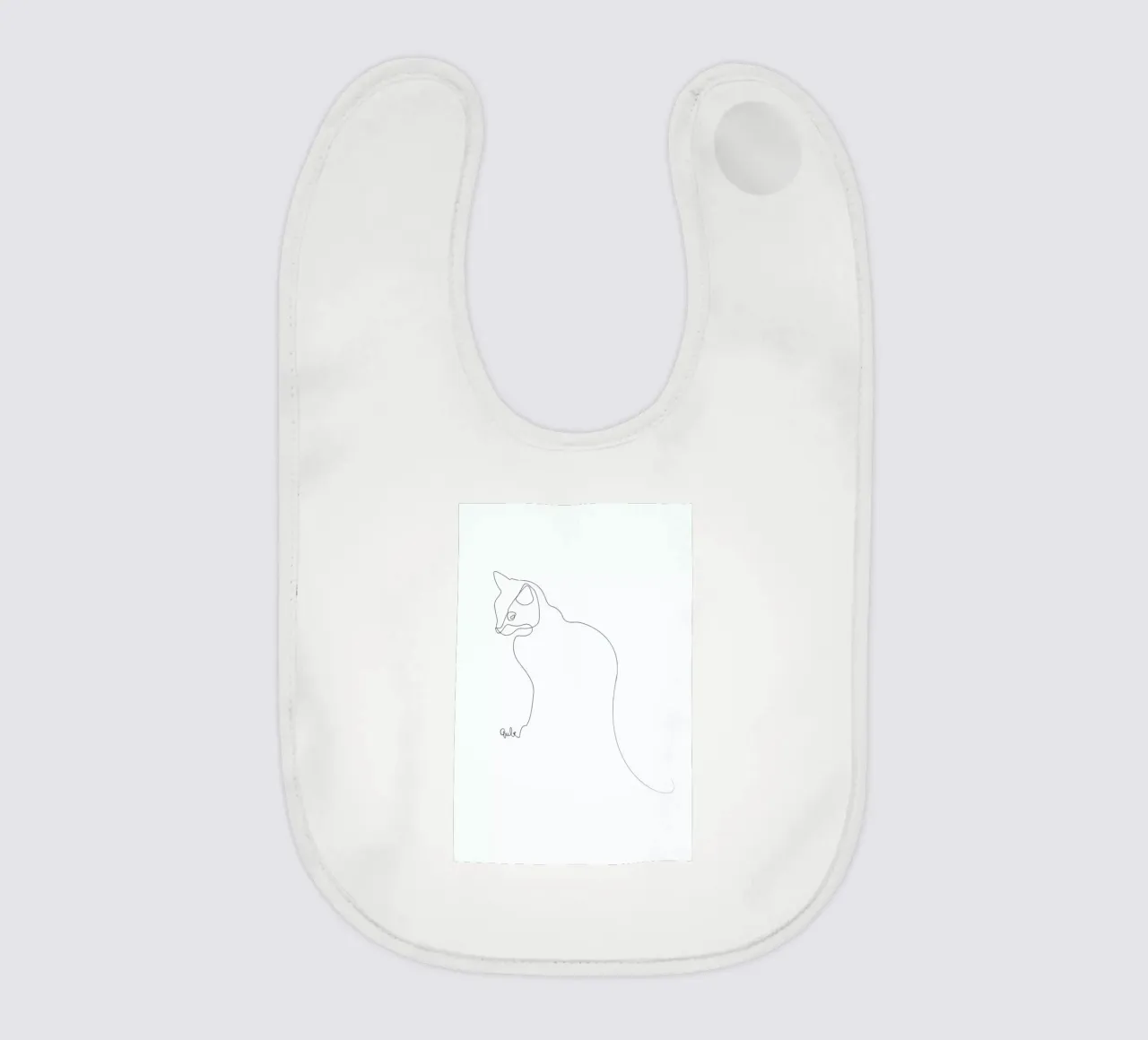 One Line Cat bavaglino da Quibe