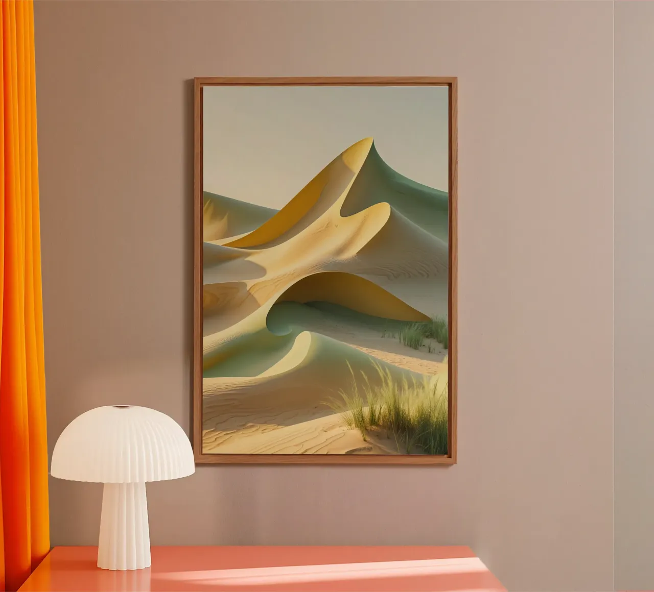 Flowing Sand Dunes of Sylt alluminio dibond da AlbertKlee