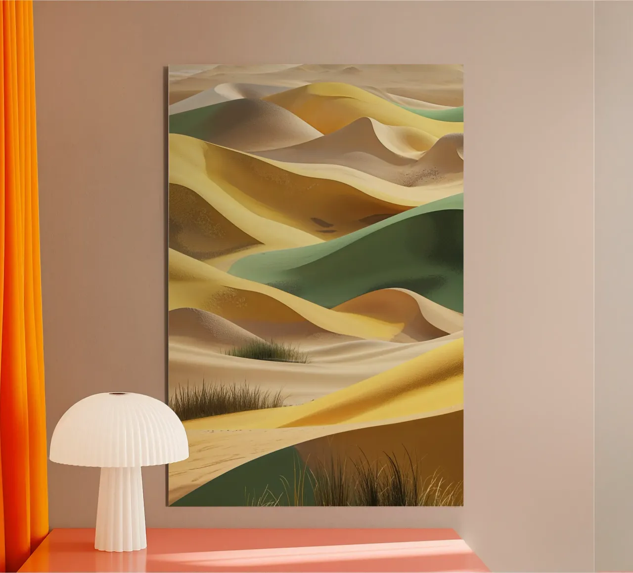 Sculpted Sand Waves of Sylt alluminio dibond da AlbertKlee