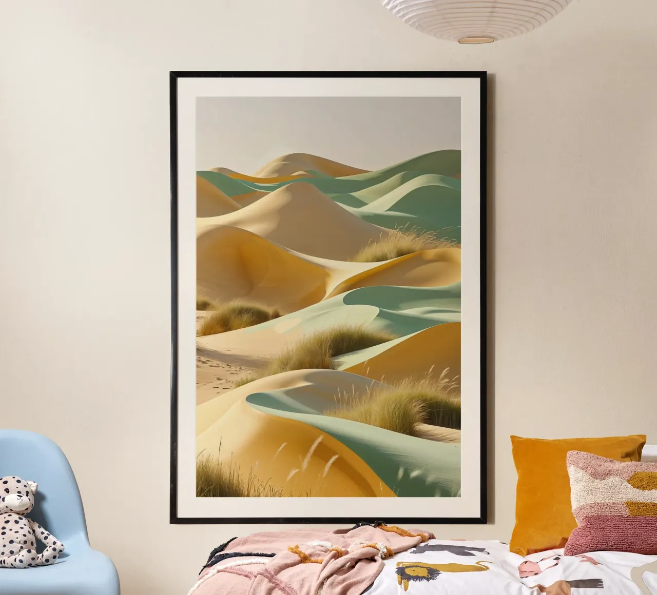 Golden Sands and Rolling Dunes carta hahnemühle da AlbertKlee