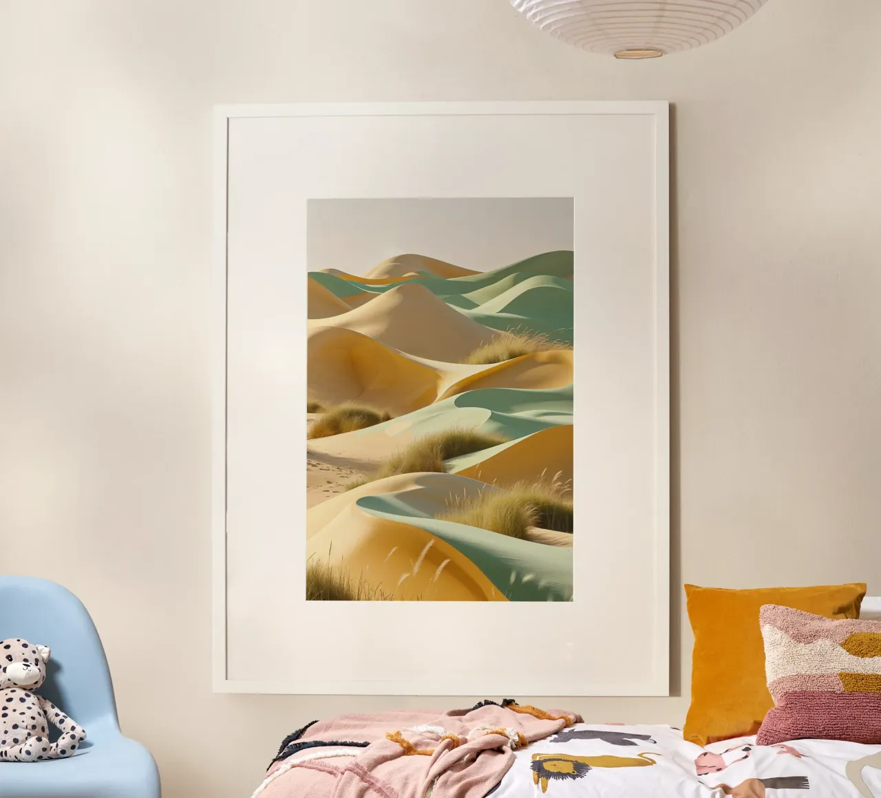 Golden Sands and Rolling Dunes carta hahnemühle da AlbertKlee