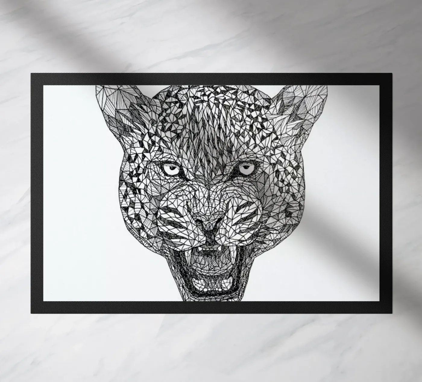Jaguar zerbino da Pen & Ink