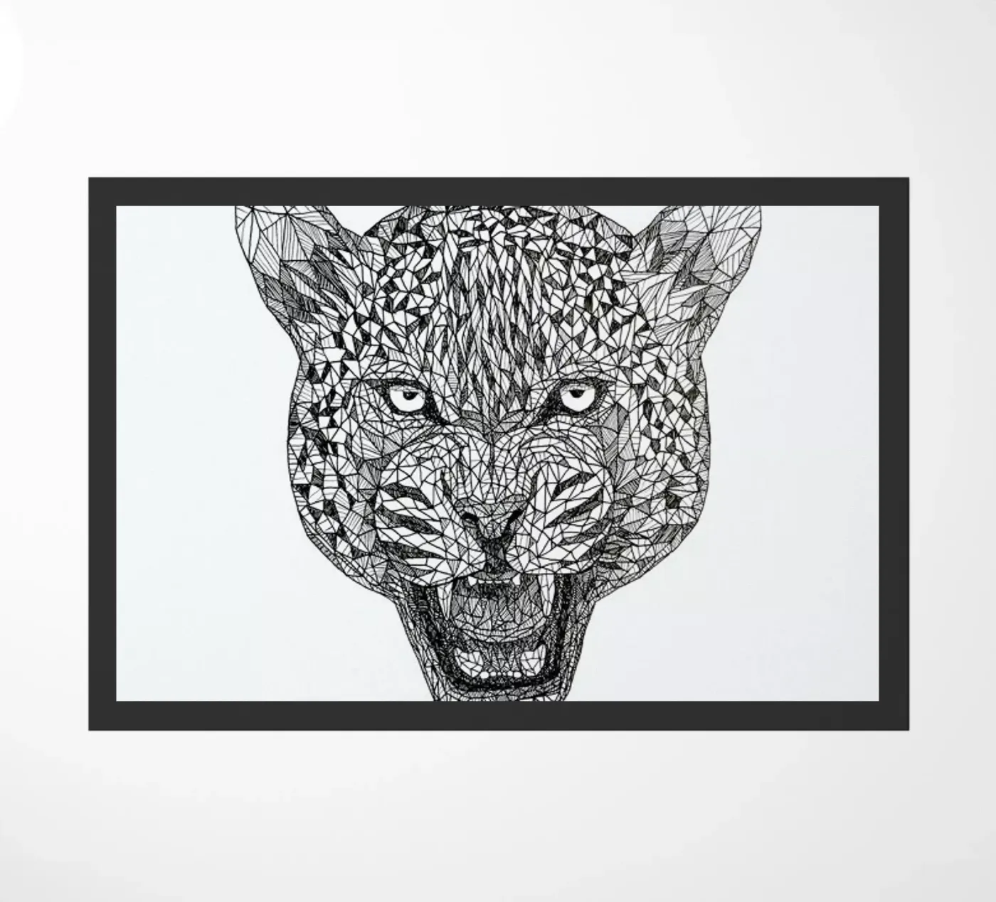 Jaguar zerbino da Pen & Ink
