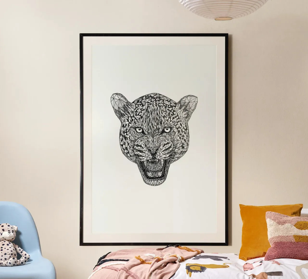 Jaguar poster da Pen & Ink