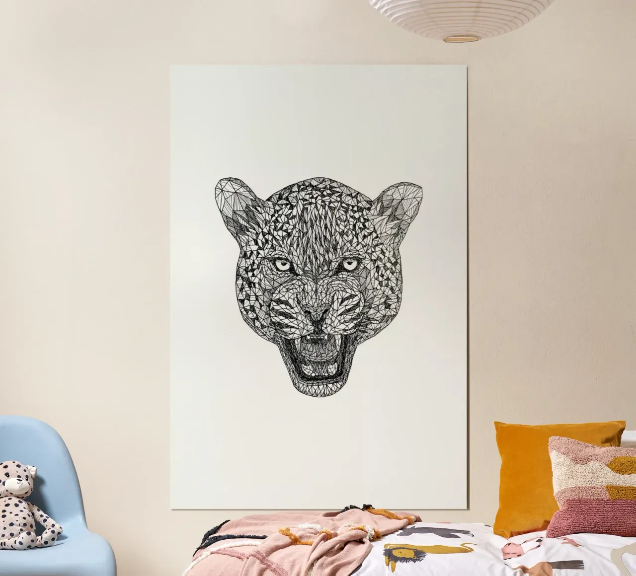 Jaguar poster da Pen & Ink