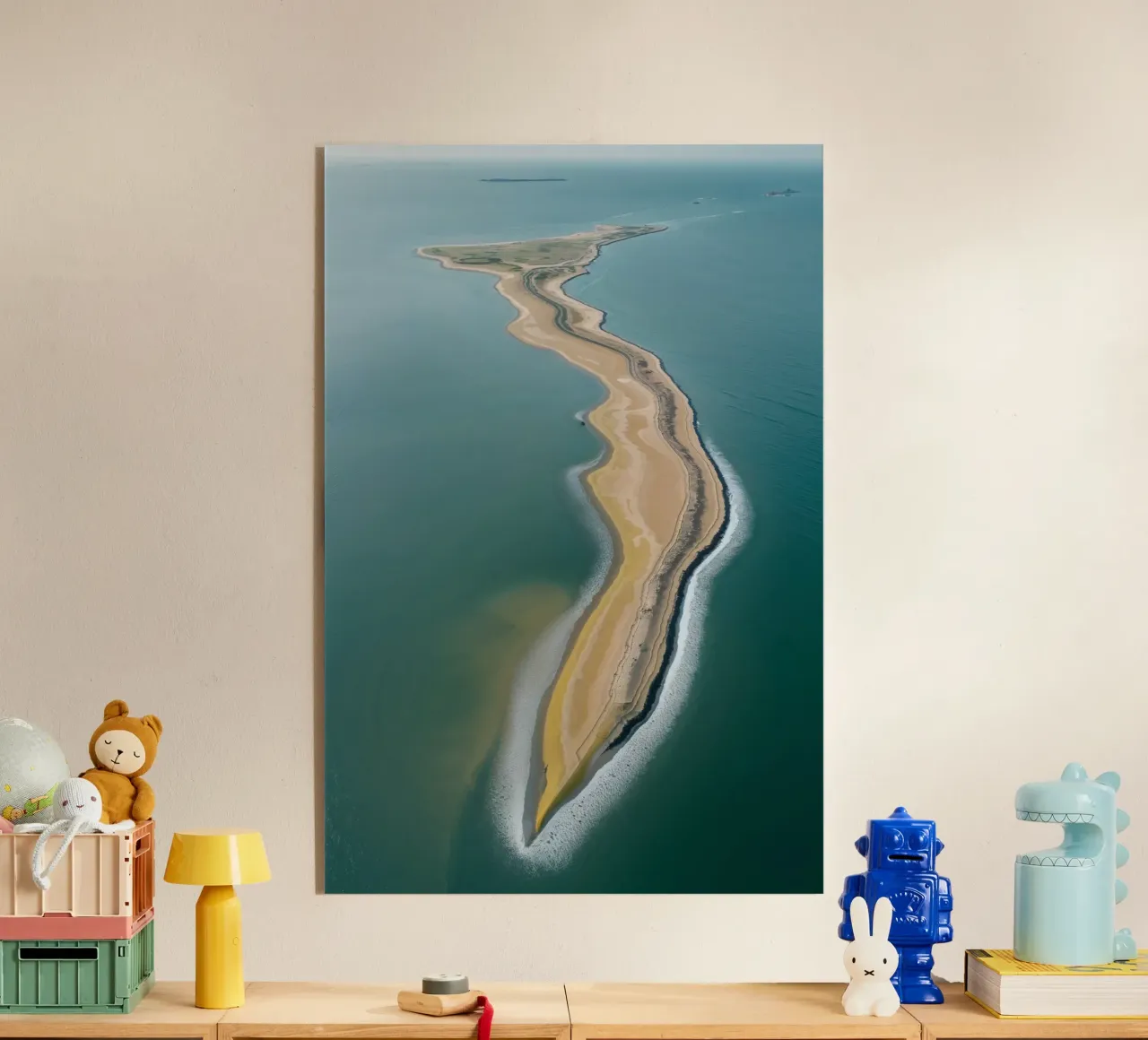 Sculpted by the Sea – Sylt’s Ever-Changing Shoreline plexiglass da AlbertKlee