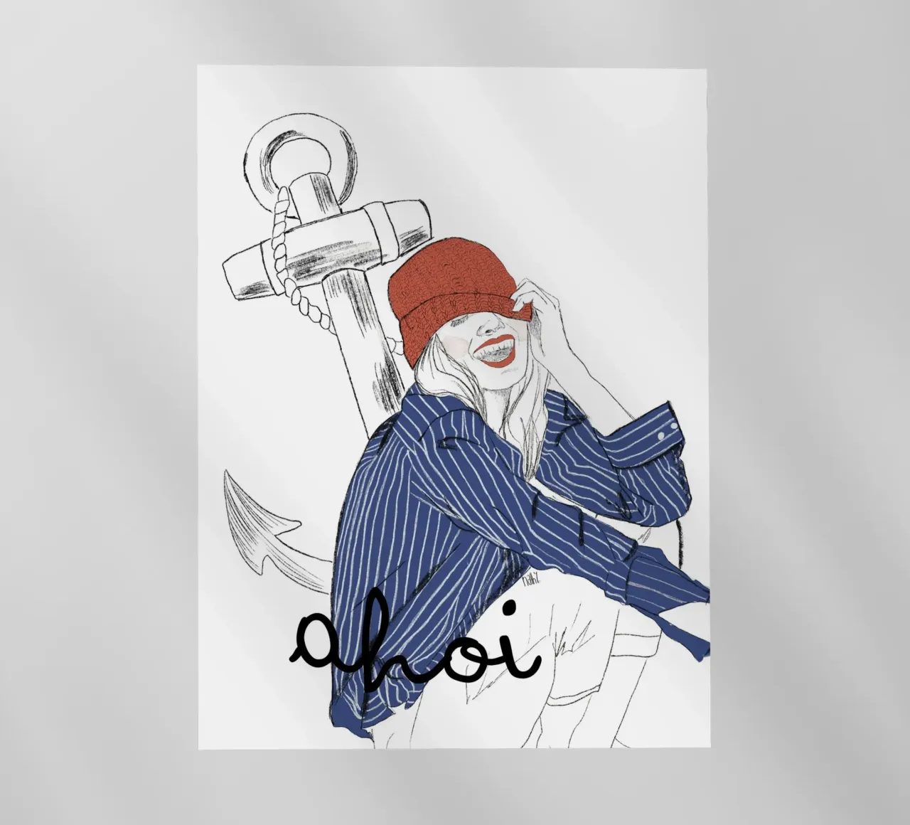 say ahoi pellicola backlit da Nathys_illustration