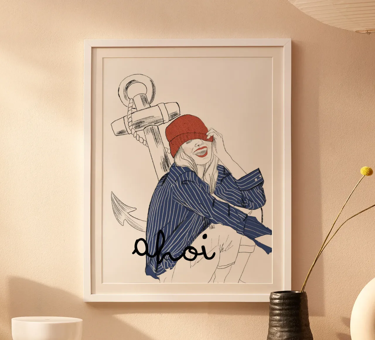 say ahoi poster da Nathys_illustration