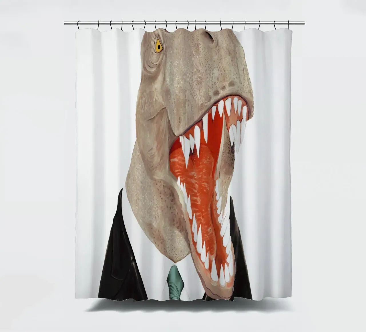 T-Rex Duschvorhang von Animal Crew
