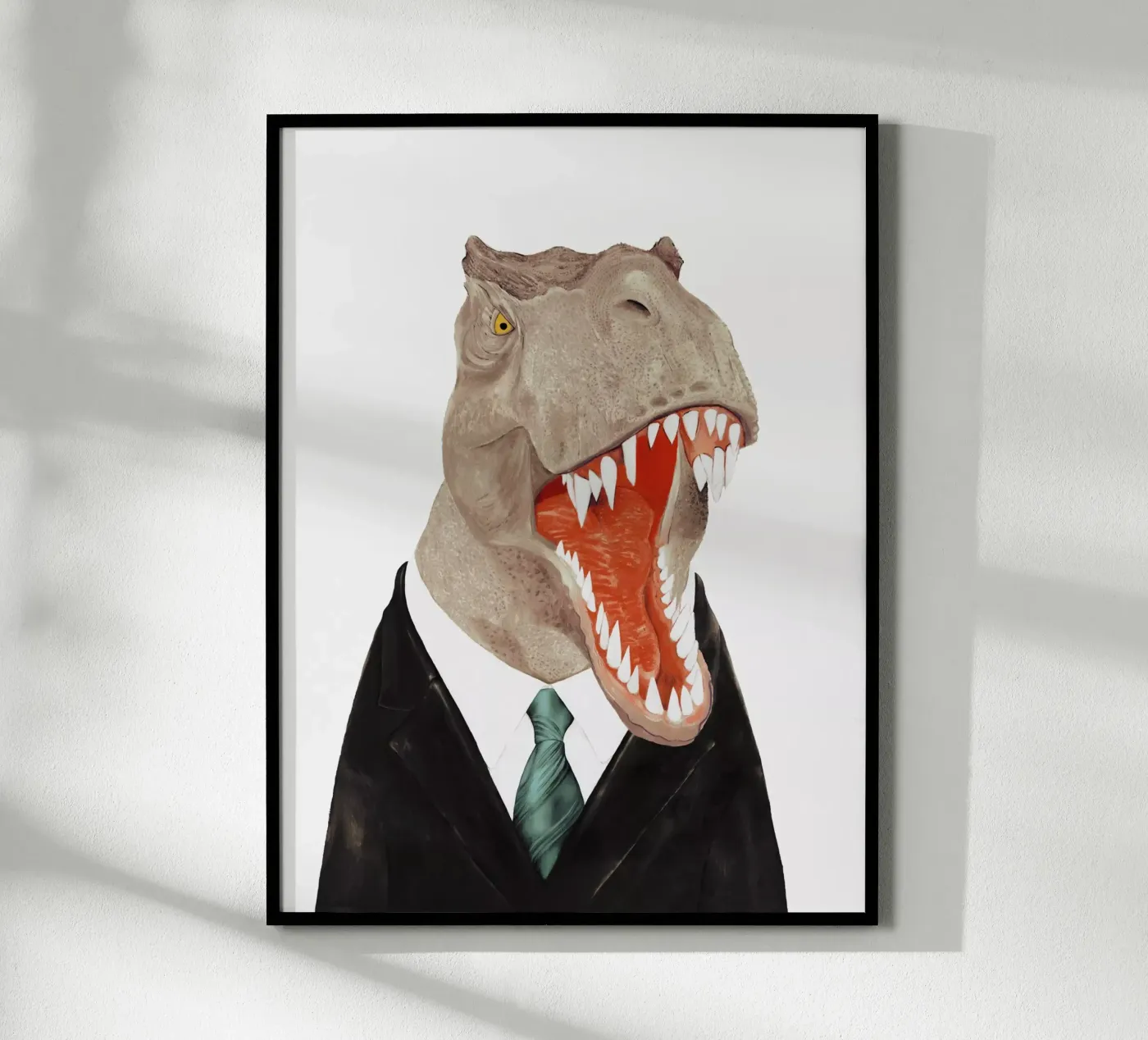 T-Rex Poster von Animal Crew