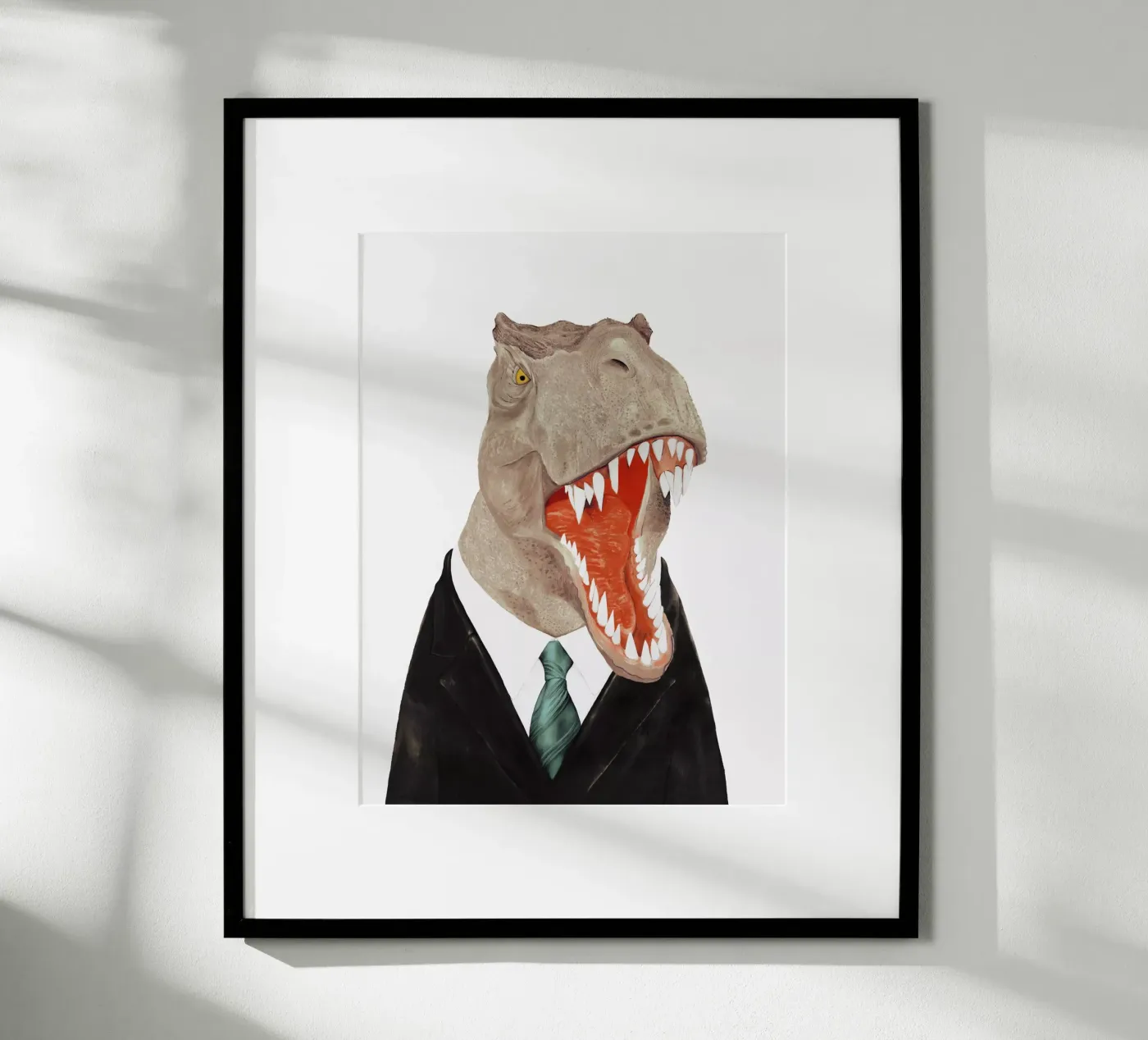 T-Rex Poster von Animal Crew