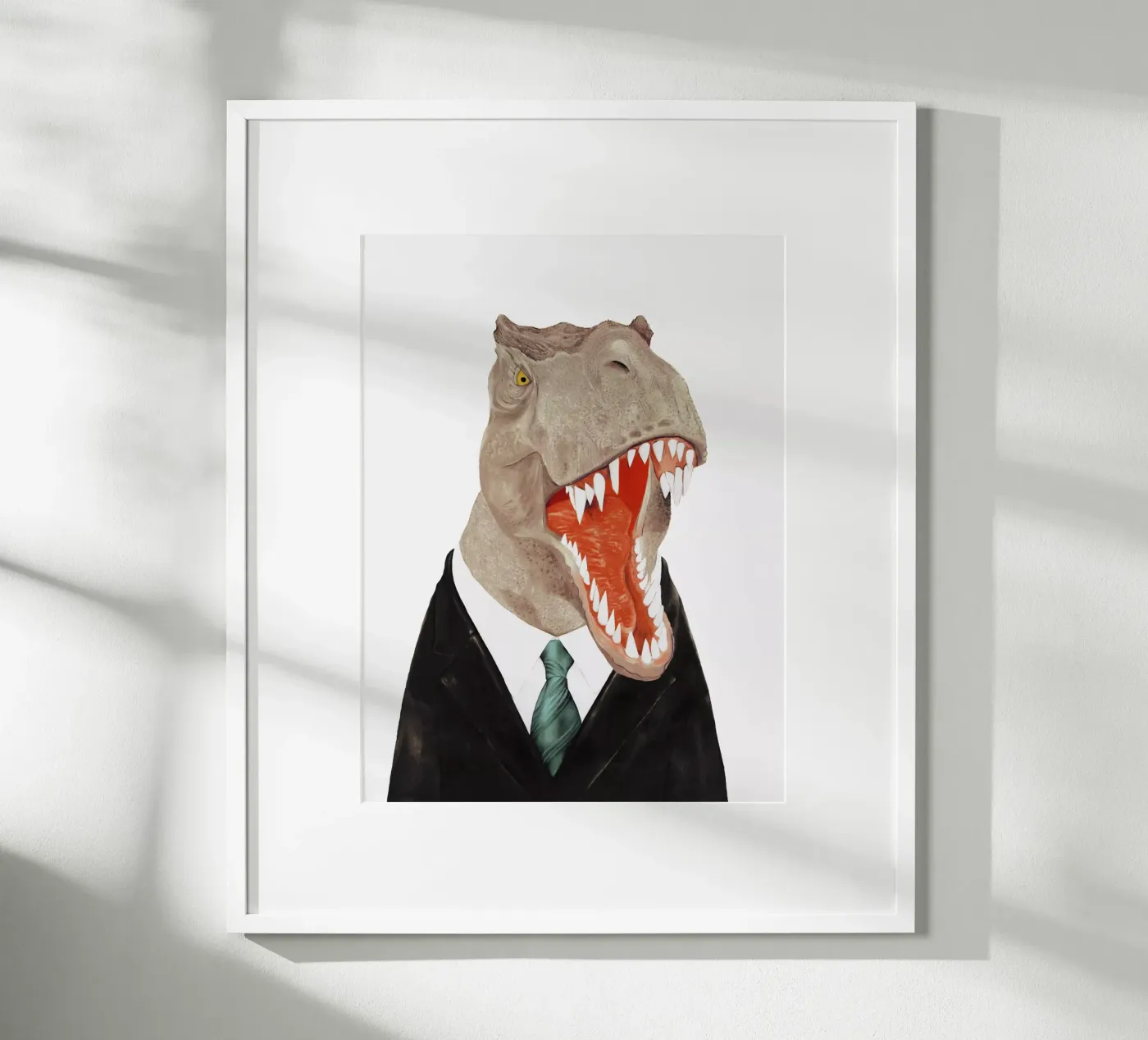 T-Rex Poster von Animal Crew