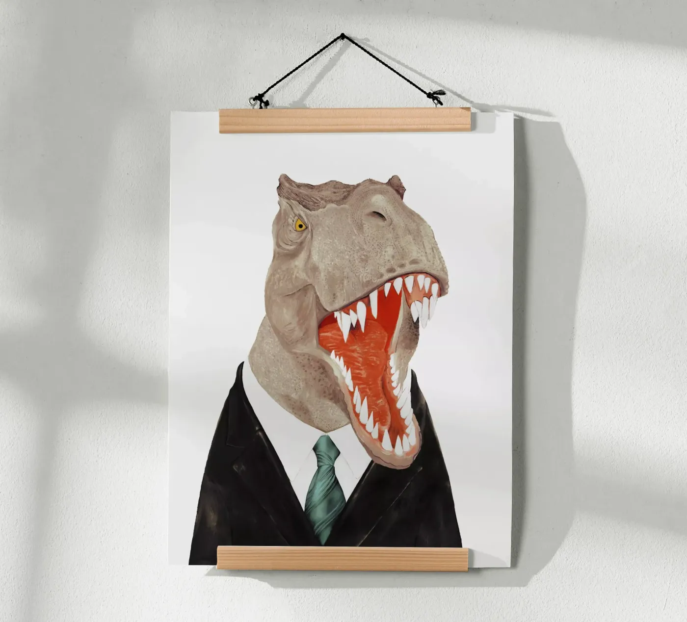 T-Rex Poster von Animal Crew