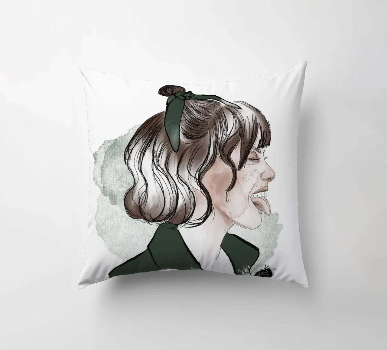 be kind, be different, be you cuscino da Nathys_illustration