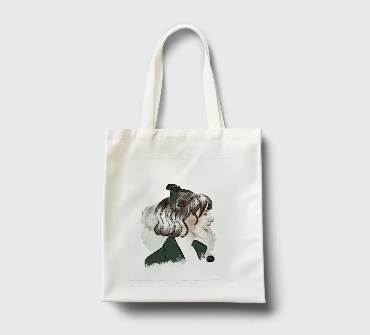 be kind, be different, be you borsa in juta da Nathys_illustration
