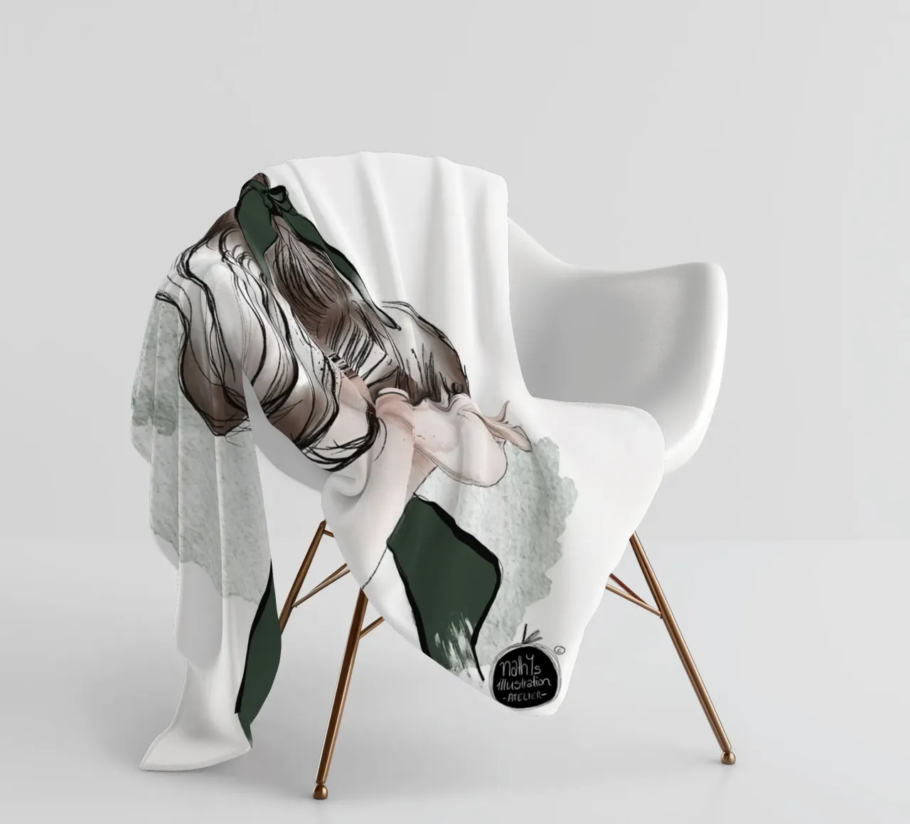 be kind, be different, be you coperta in pile da Nathys_illustration
