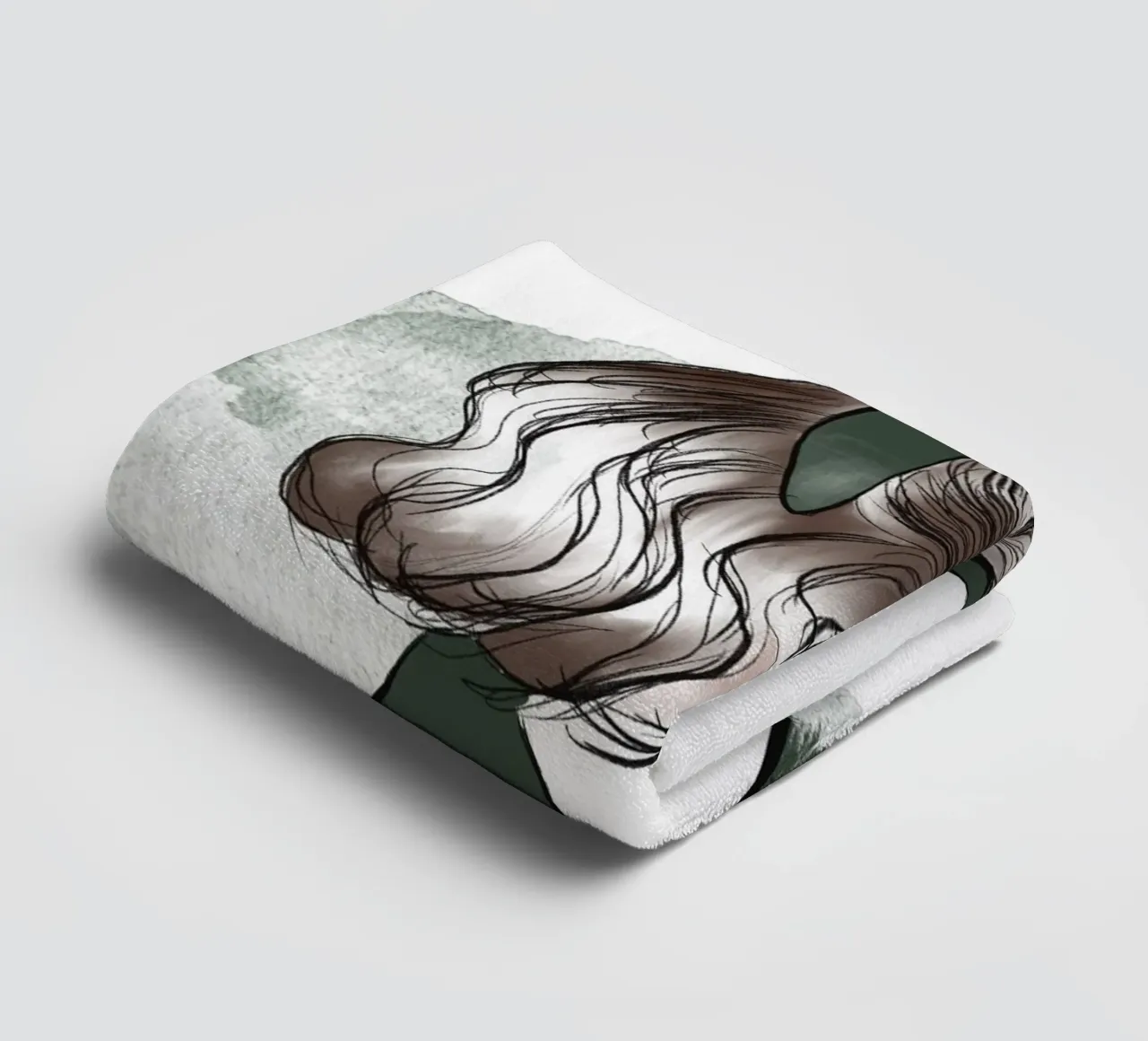 be kind, be different, be you asciugamano da bagno da Nathys_illustration