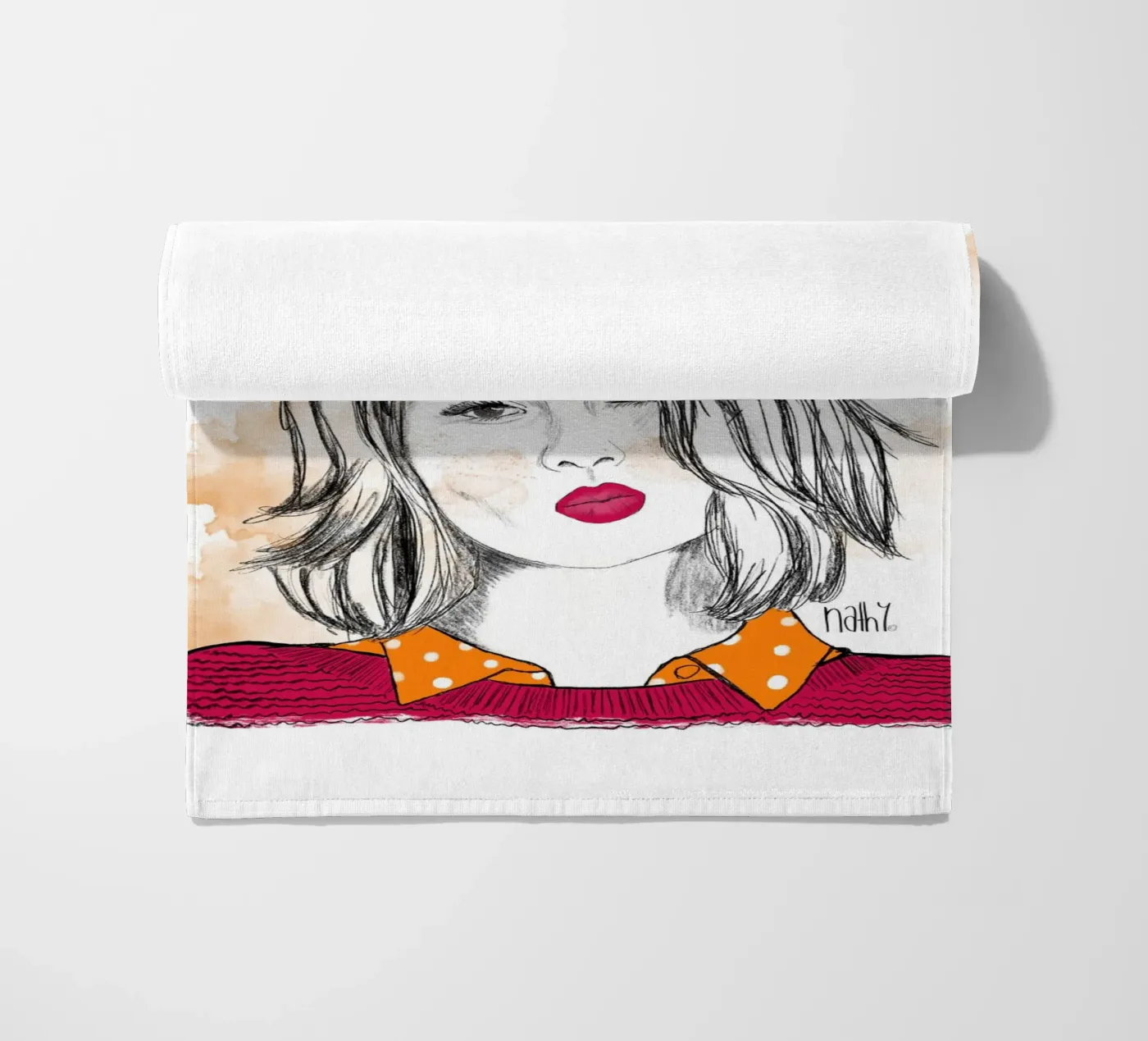 Miss easter bunny telo mare da Nathys_illustration