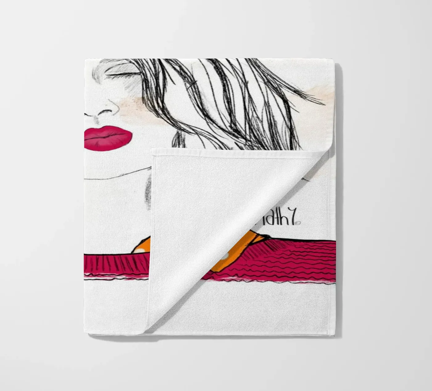 Miss easter bunny telo mare da Nathys_illustration