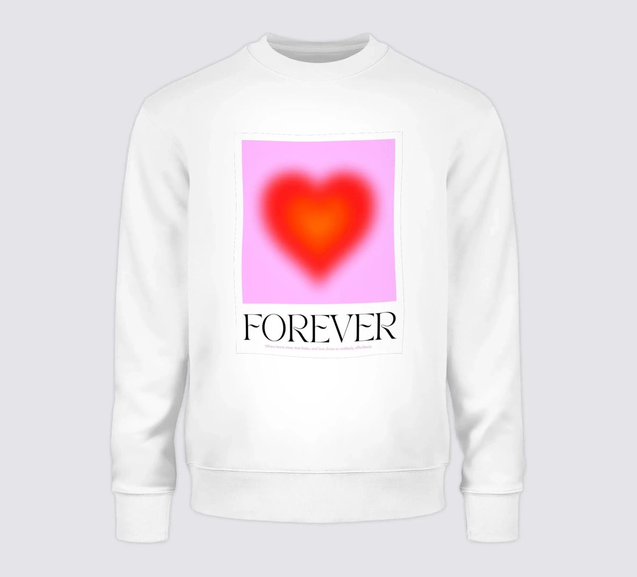 L'AMOUR ÉTERNEL sweat de Dominique Vari Words