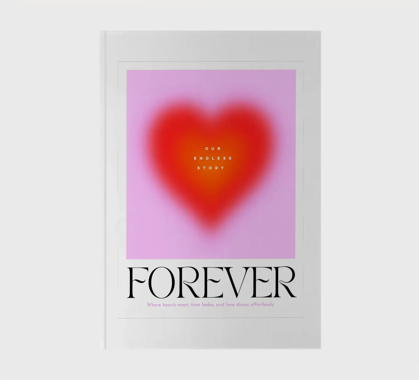 AMORE PER SEMPRE quaderno da Dominique Vari Words