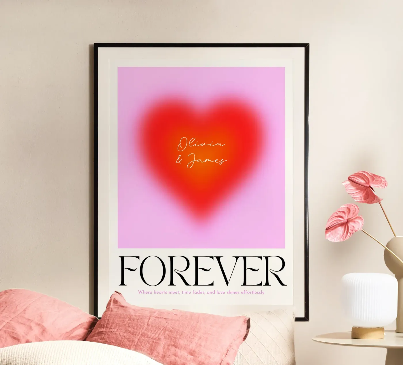 AMORE PER SEMPRE poster da Dominique Vari Words