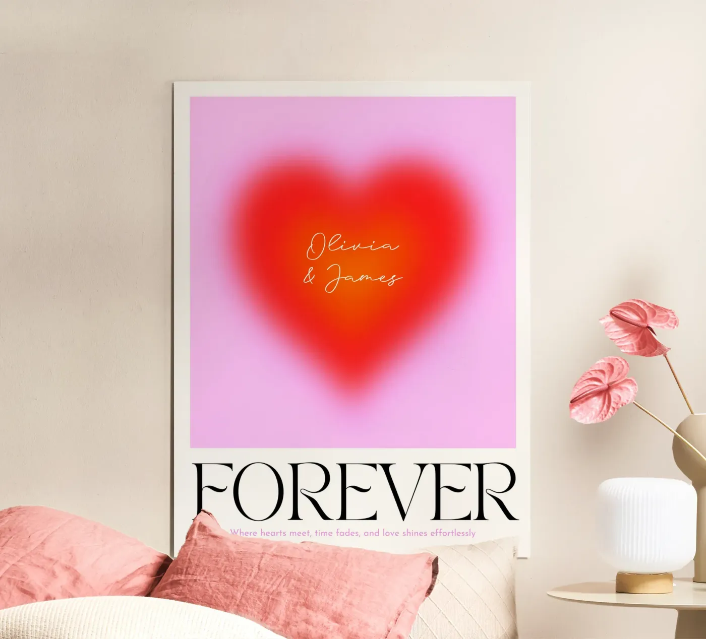 AMORE PER SEMPRE poster da Dominique Vari Words