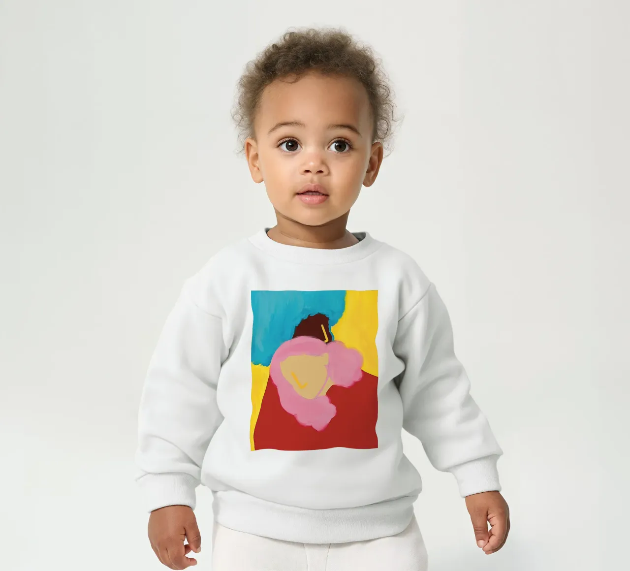 Due in rosso felpa neonato da tainah negreiros