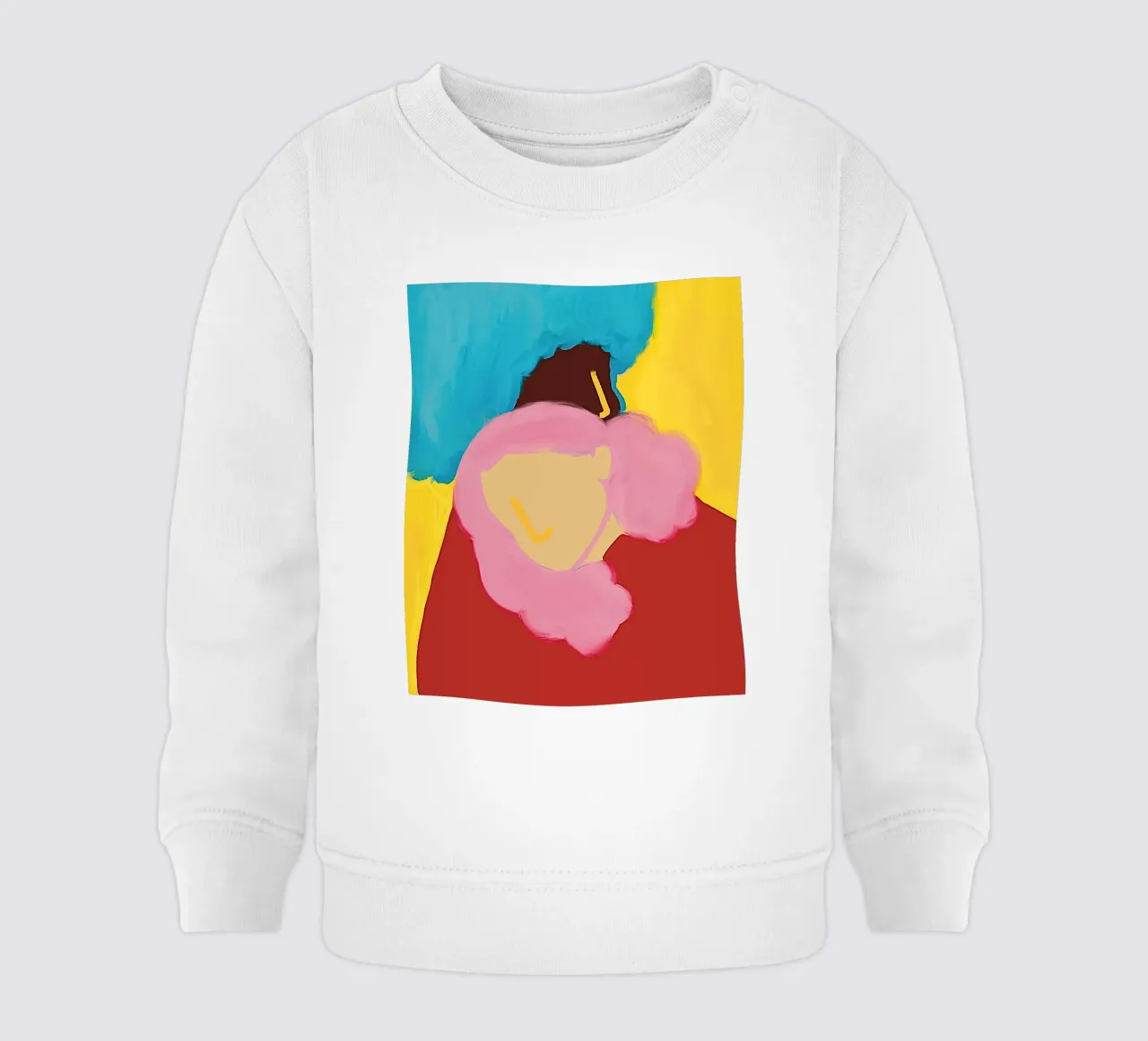 Due in rosso felpa neonato da tainah negreiros