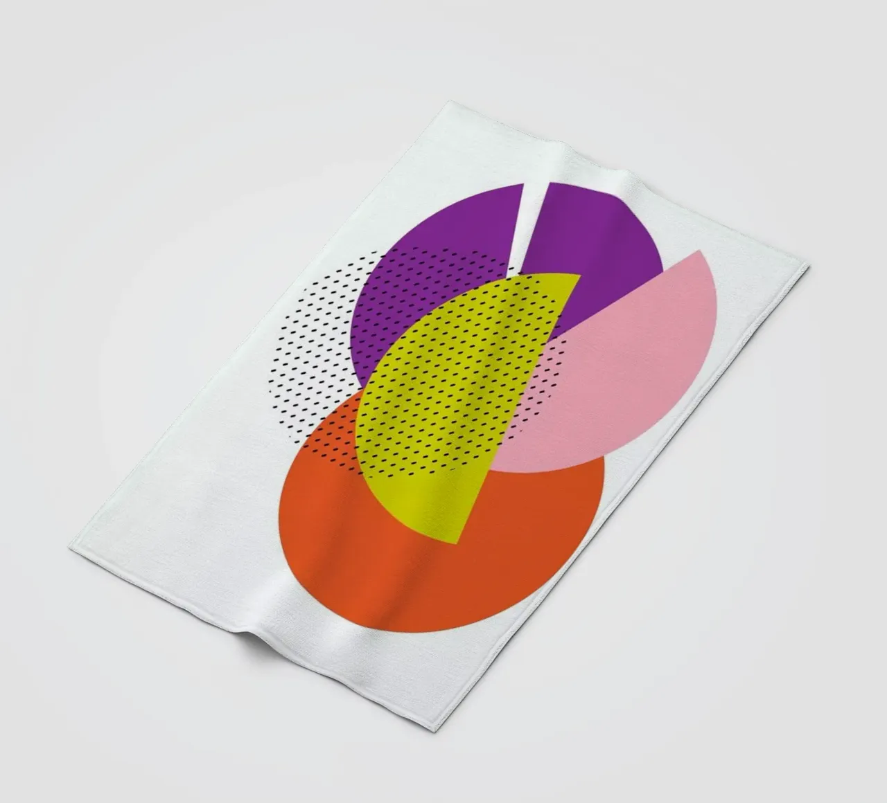 Happy Times fleece blanket by XOXO Arte