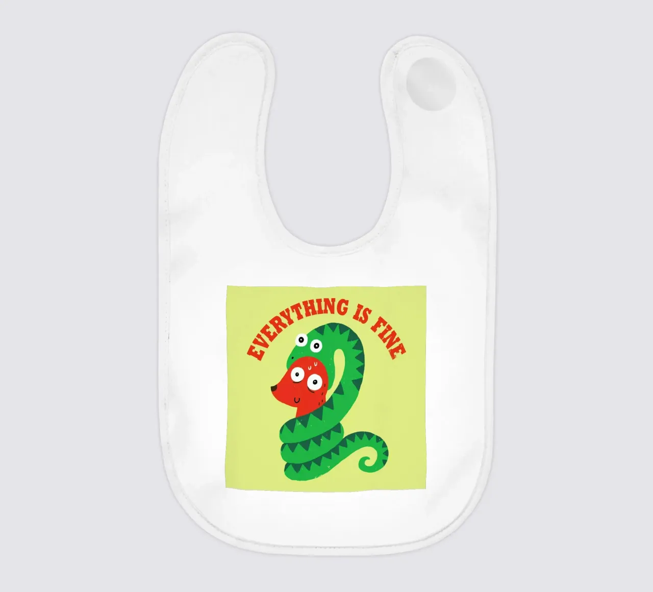 Everything Is Fine bavaglino da DinoMike