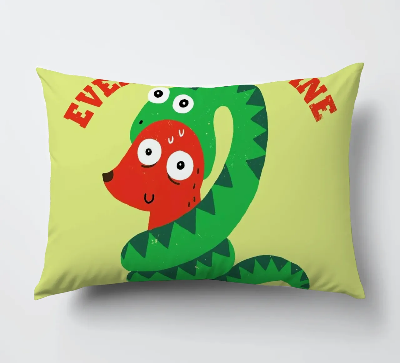 Everything Is Fine cuscino da DinoMike