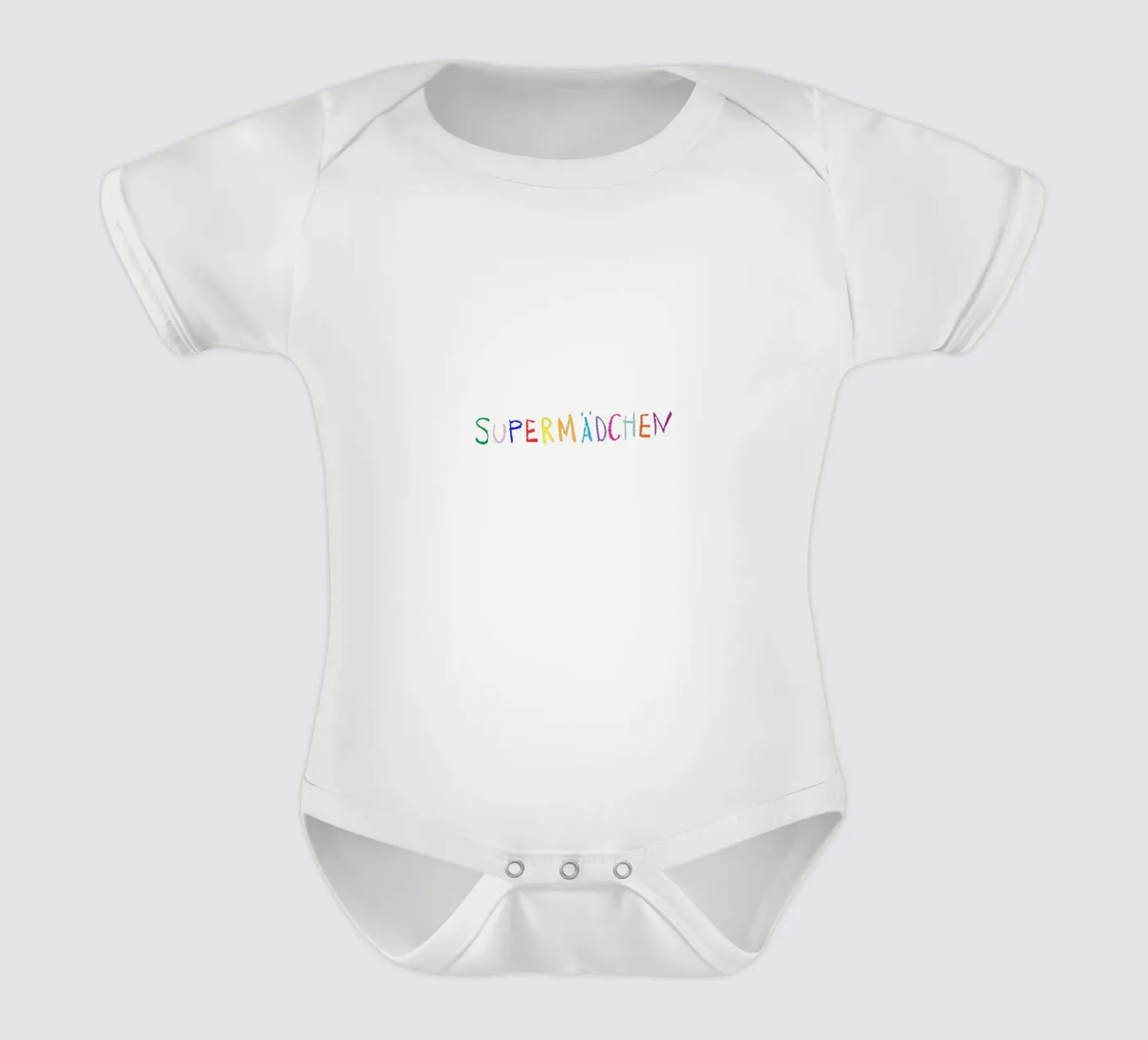 Supermädchen body bébé de Brushmeetspaper