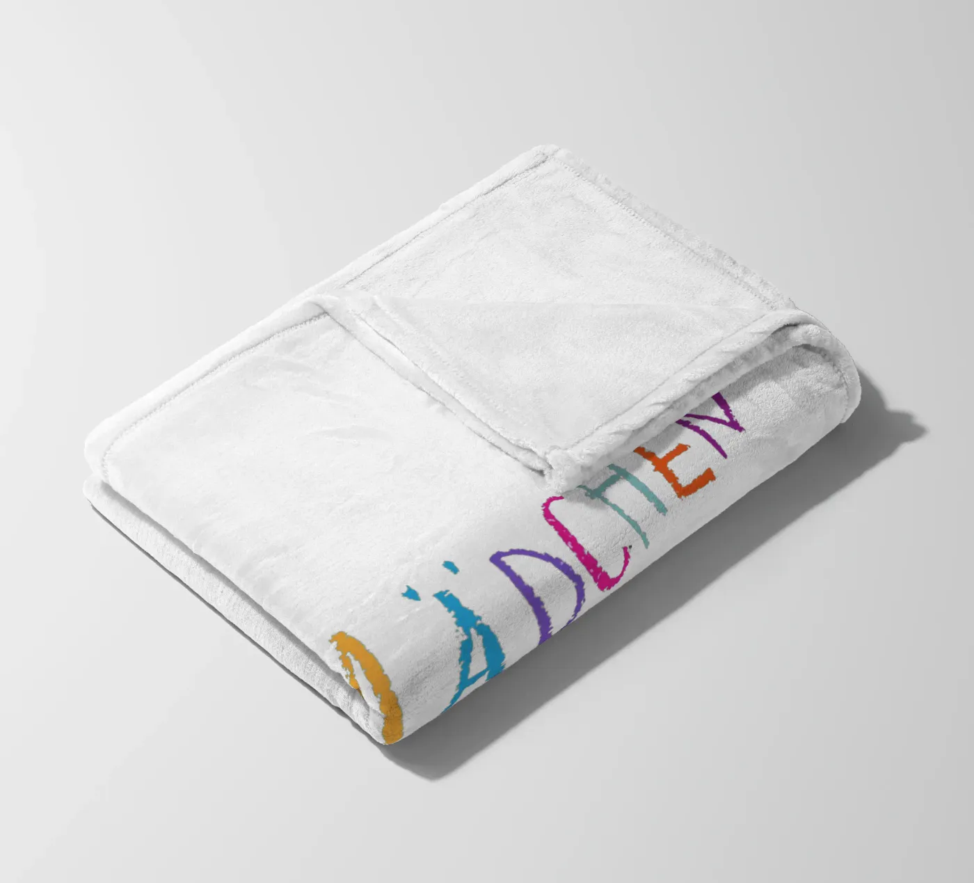 Supermädchen fleecedeken van Brushmeetspaper