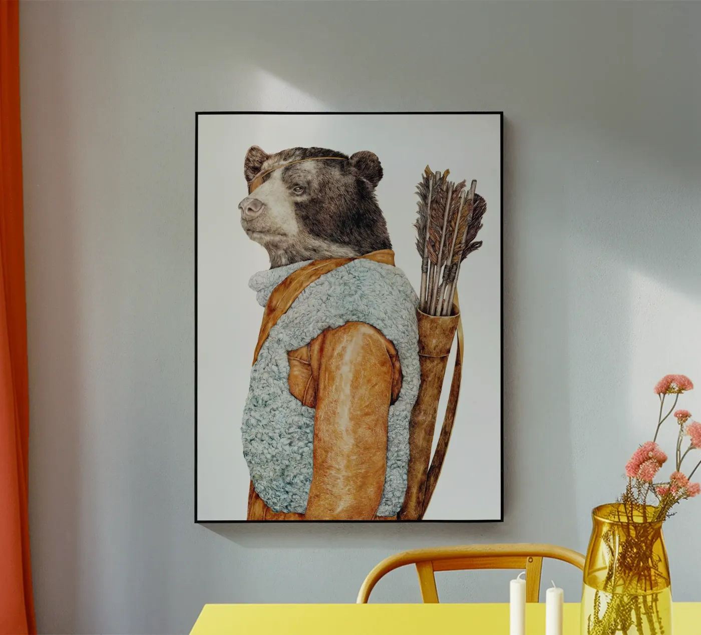 Orso cacciatore plexiglass da Animal Crew
