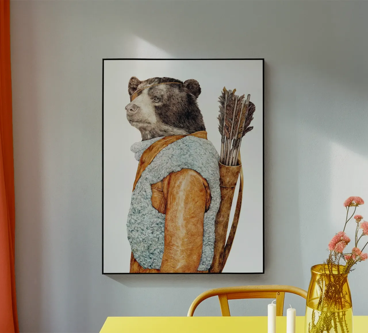 Orso cacciatore plexiglass da Animal Crew