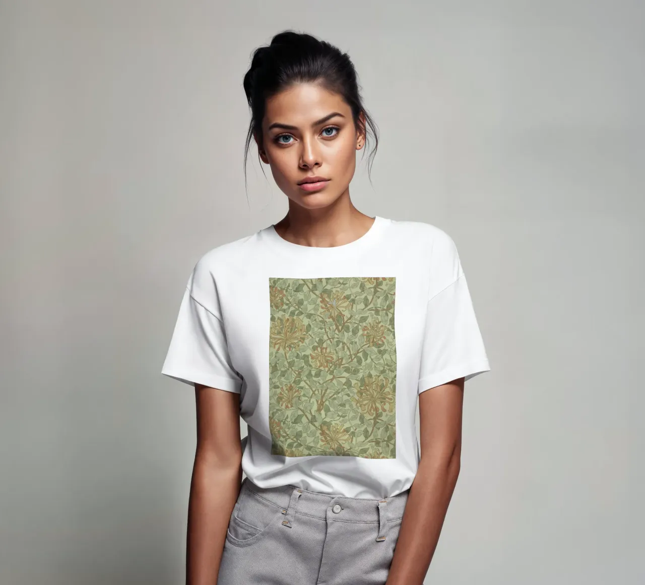 William Morris - Caprifoglio floreale t-shirt da William Store