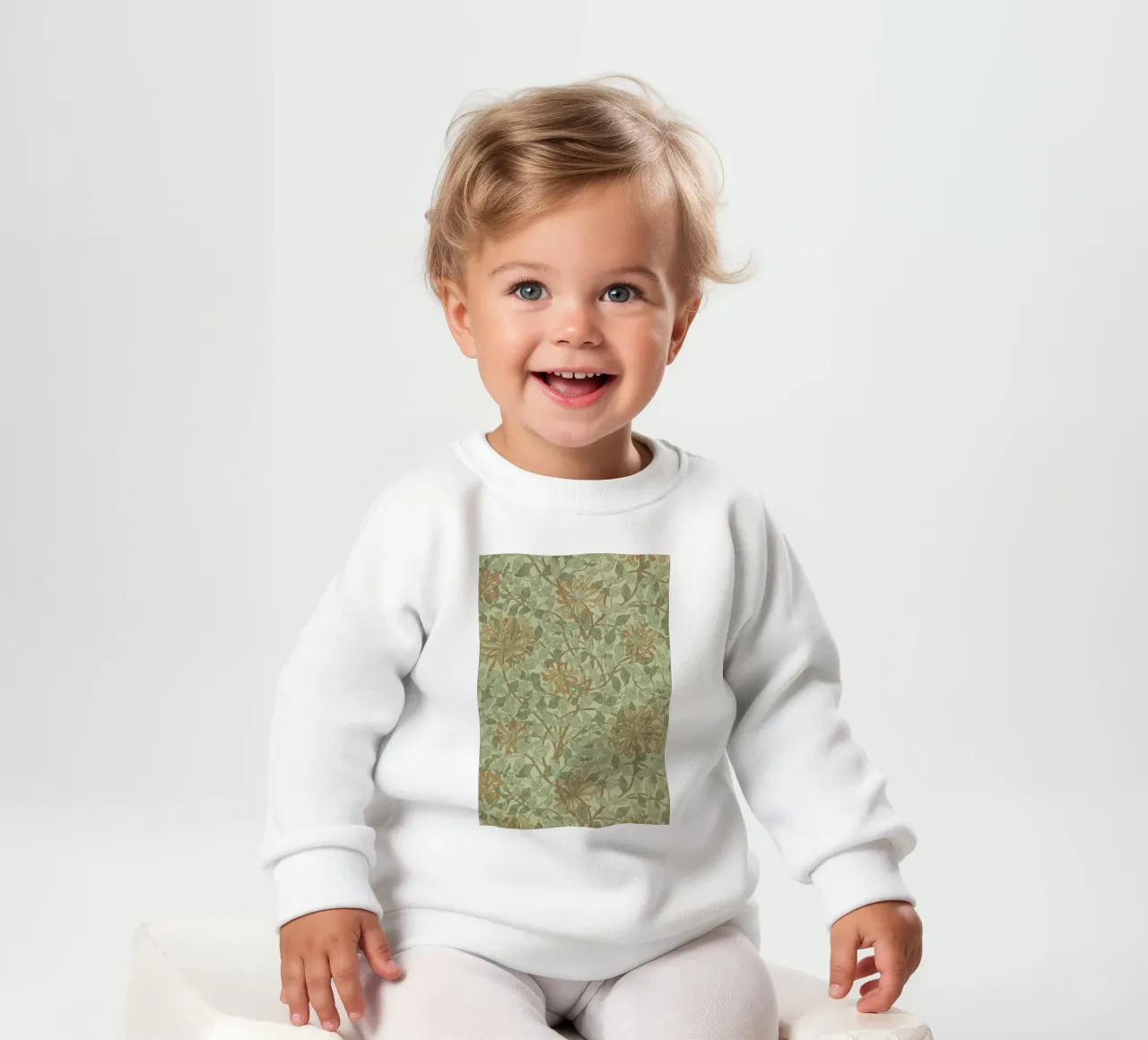 William Morris - Caprifoglio floreale felpa neonato da William Store