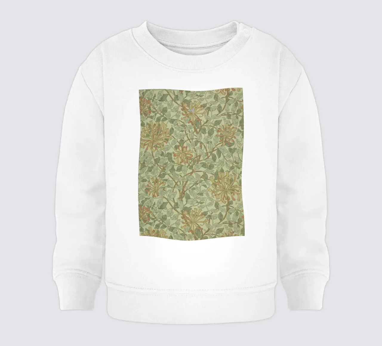 William Morris - Caprifoglio floreale felpa neonato da William Store