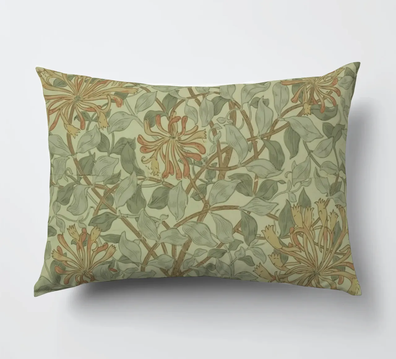 William Morris - Caprifoglio floreale cuscino da William Store