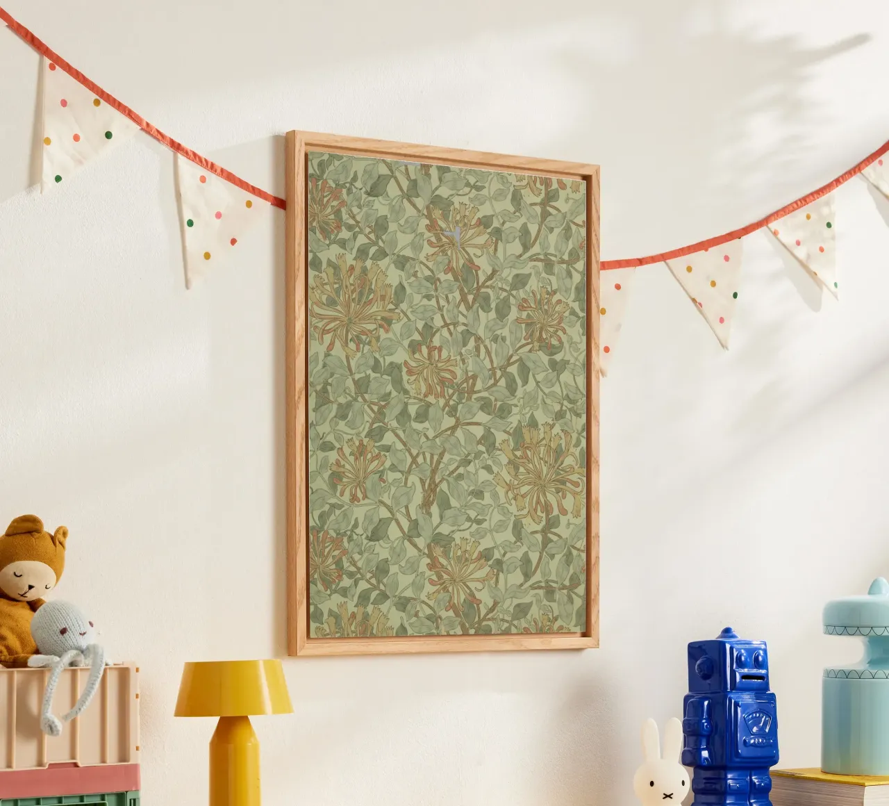 William Morris - Caprifoglio floreale plexiglass da William Store