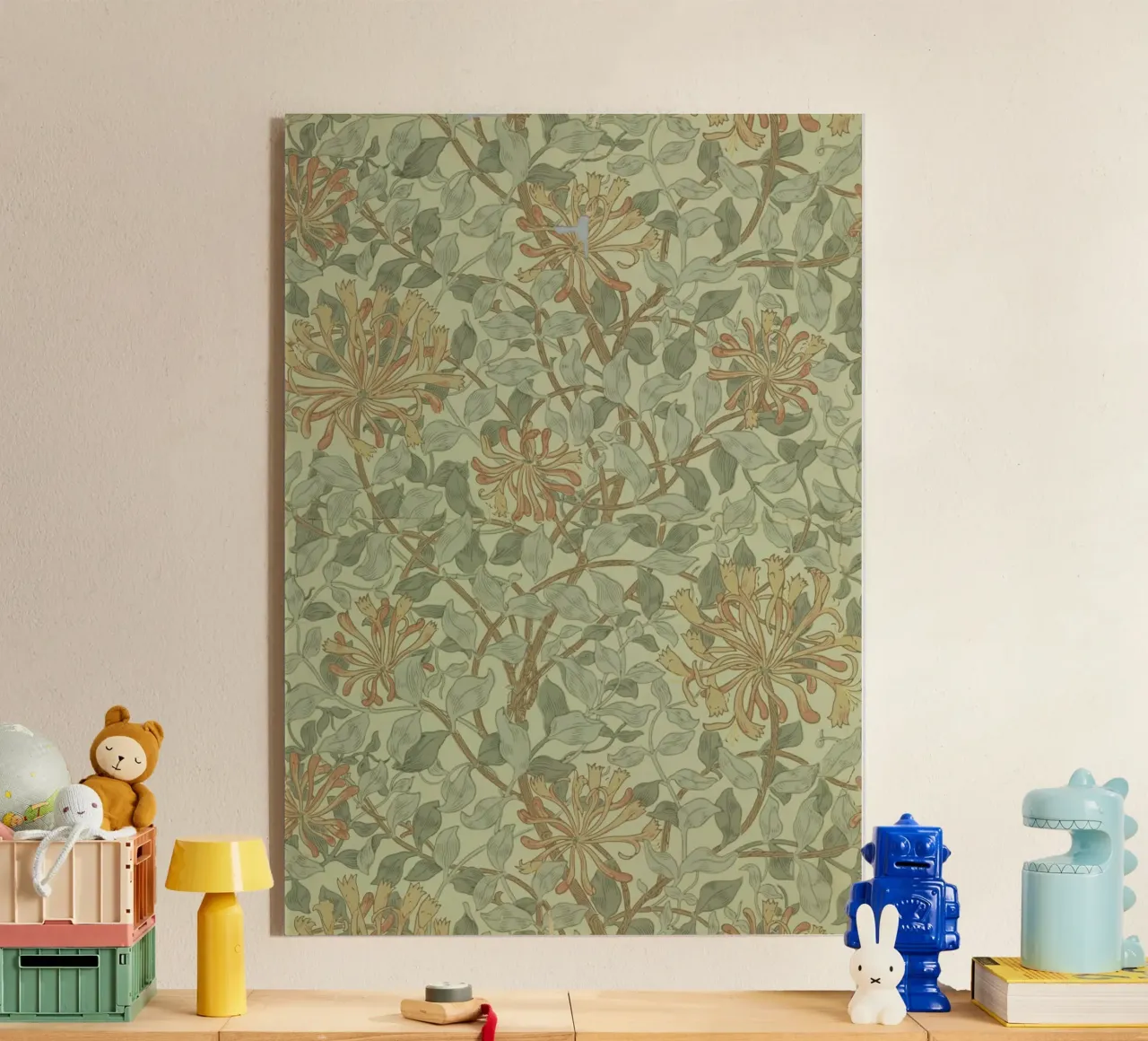 William Morris - Caprifoglio floreale plexiglass da William Store