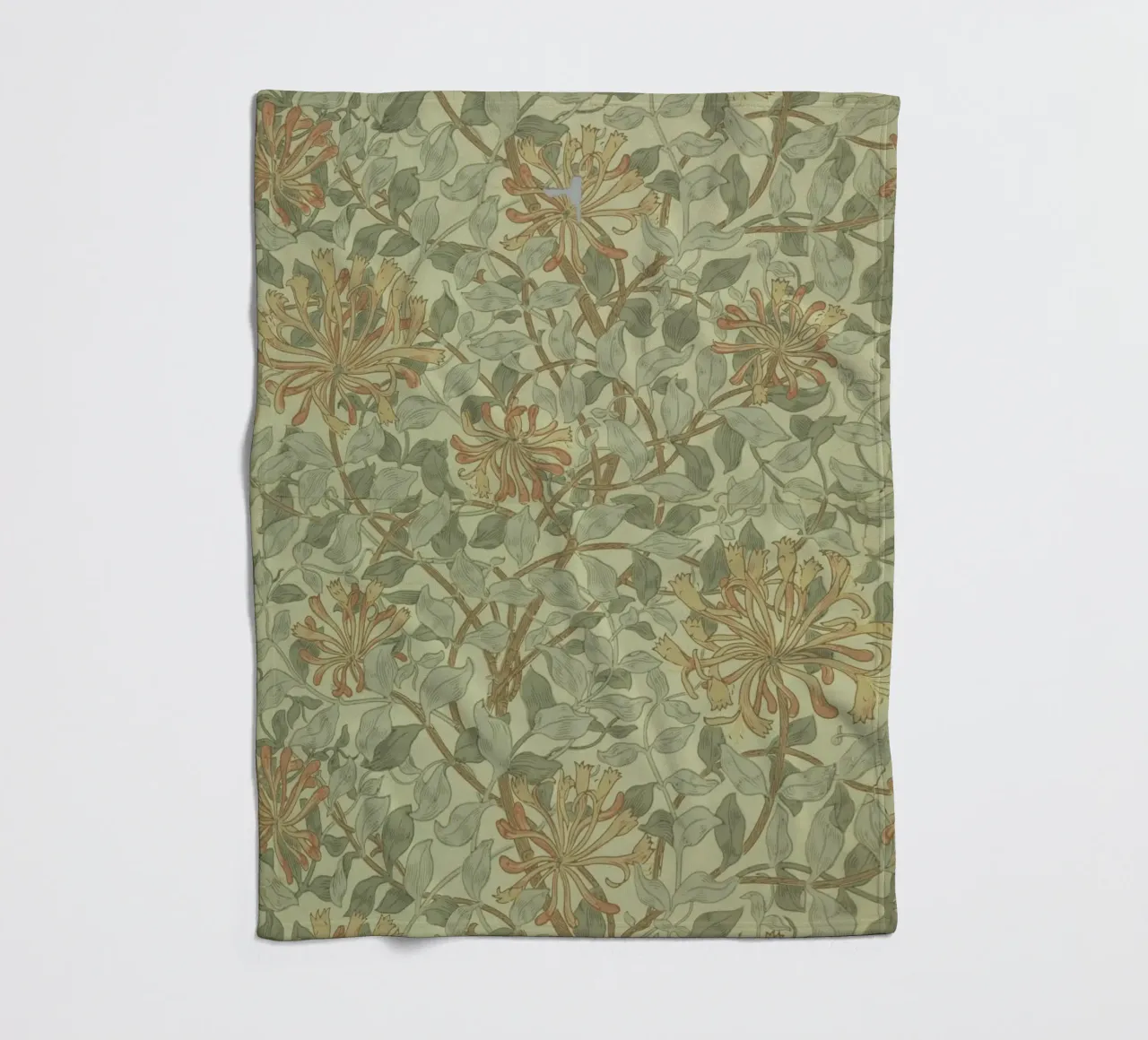 William Morris - Caprifoglio floreale coperta in pile da William Store