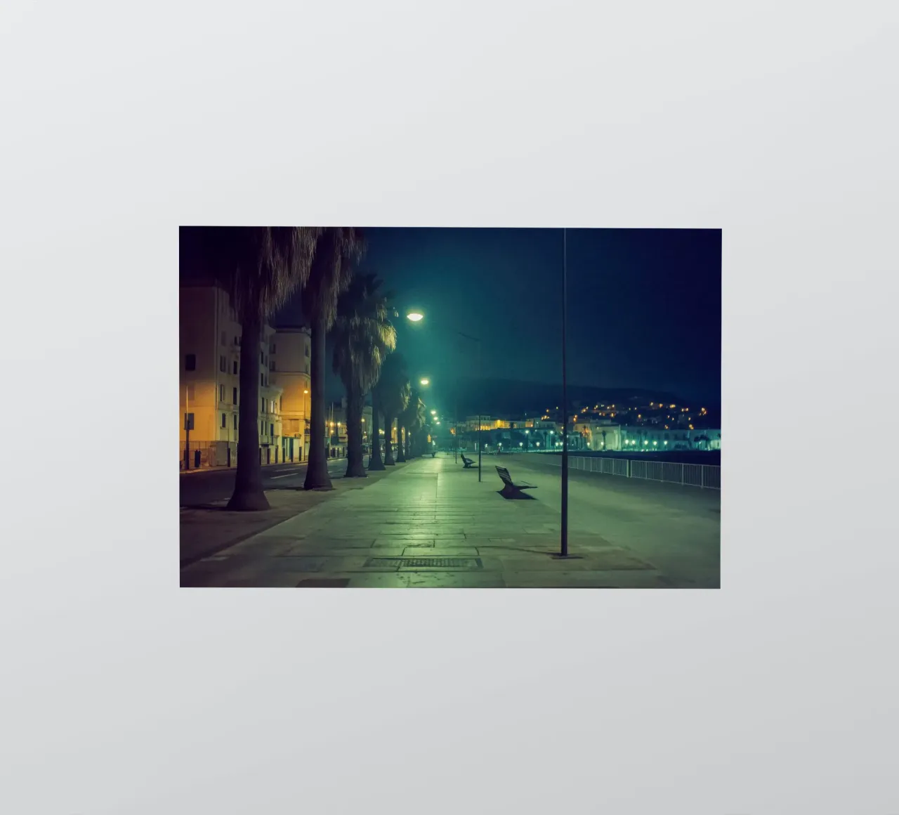 Ajaccio by Night – Promenade sous les palmiers sticker by By Night