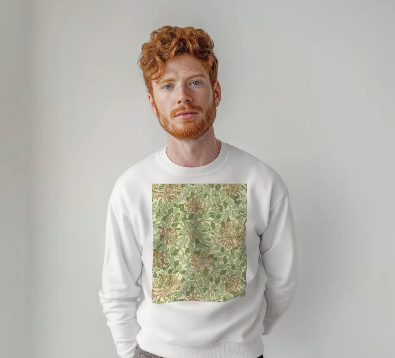 William Morris floreale felpa da William Store