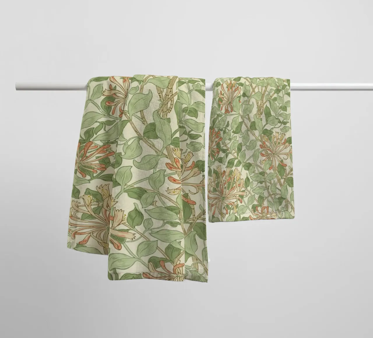 William Morris floreale asciugamano da bagno da William Store